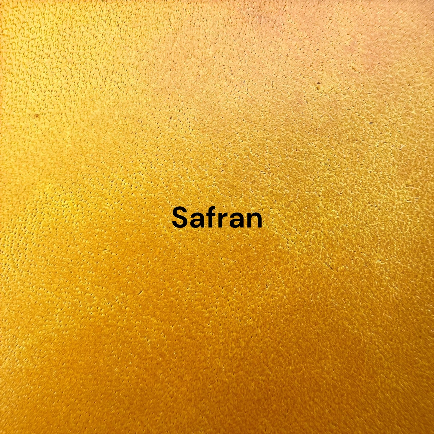 cuir tons jaunes pour carnet personnalisé