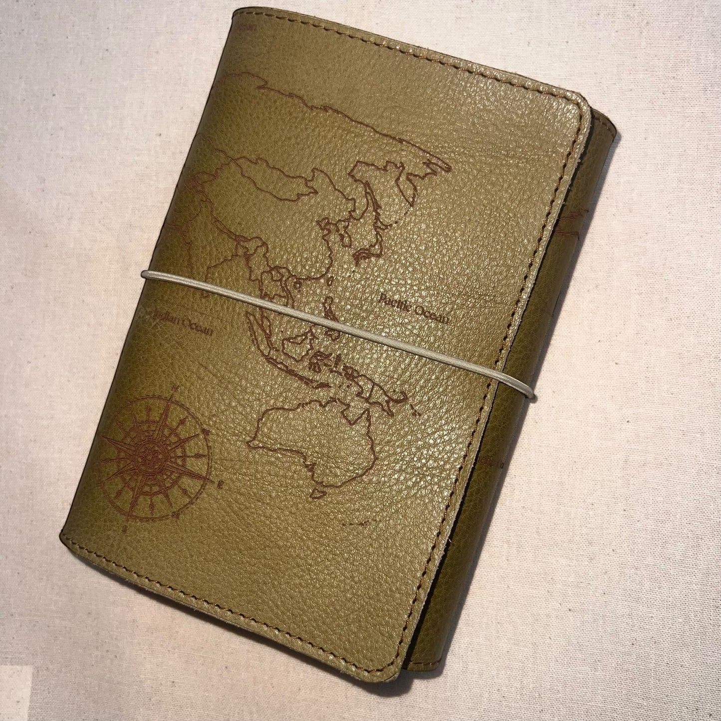 carnet cuir roadbook