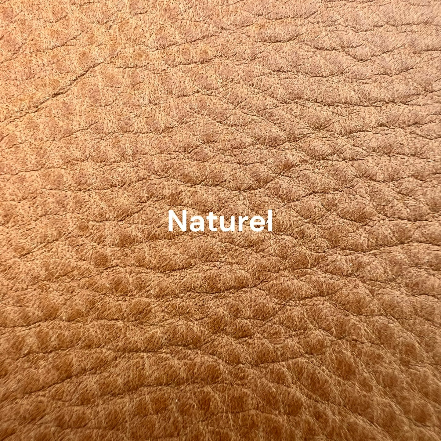 cuir naturel grainé pour maroquinerie personnalisable