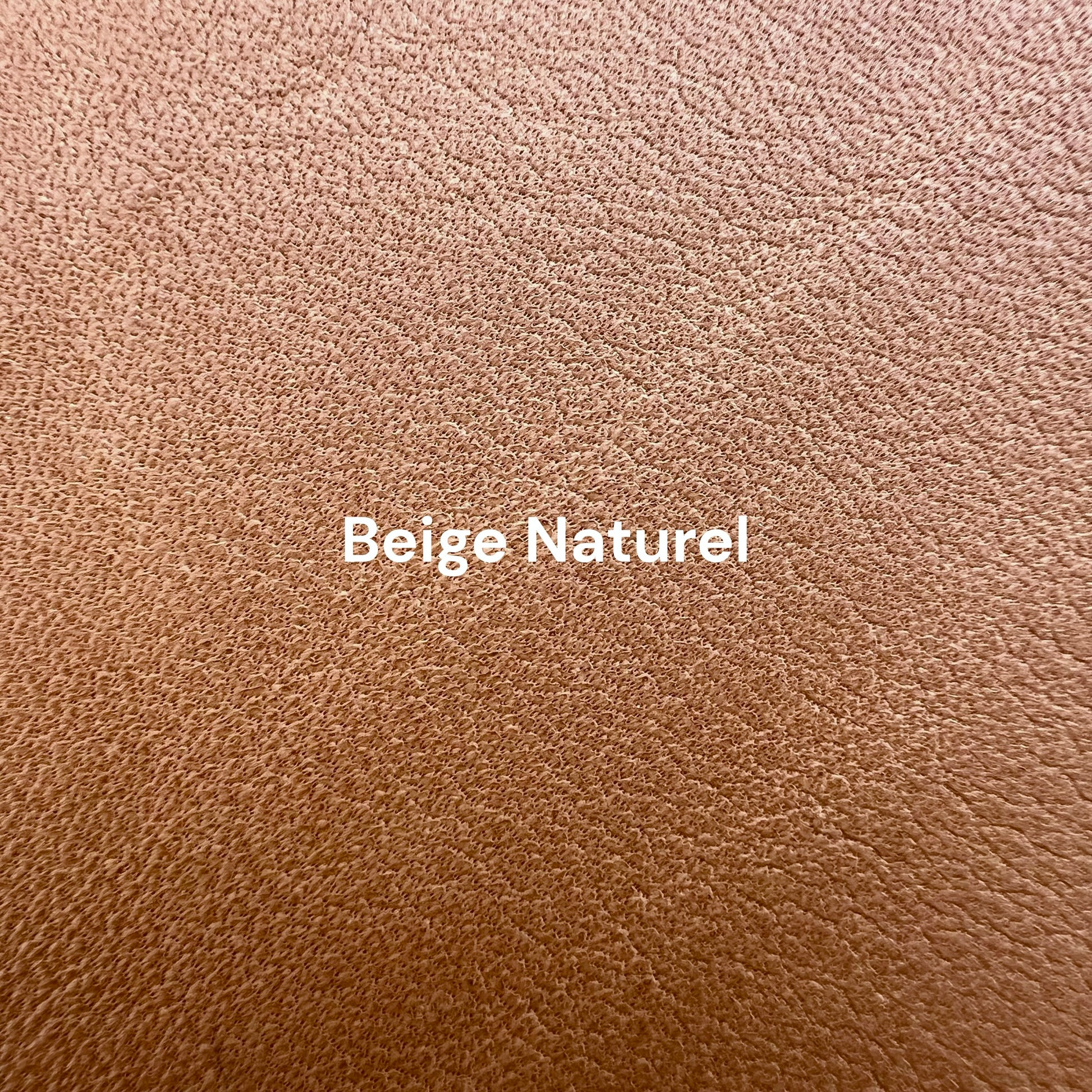 personnalisation cadeau en cuir beige