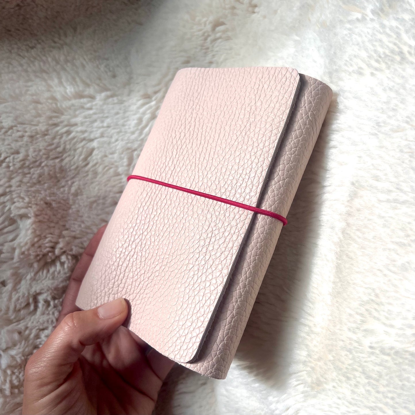 Carnet personnalisé en cuir Couleurs/ Motif/ Écriture