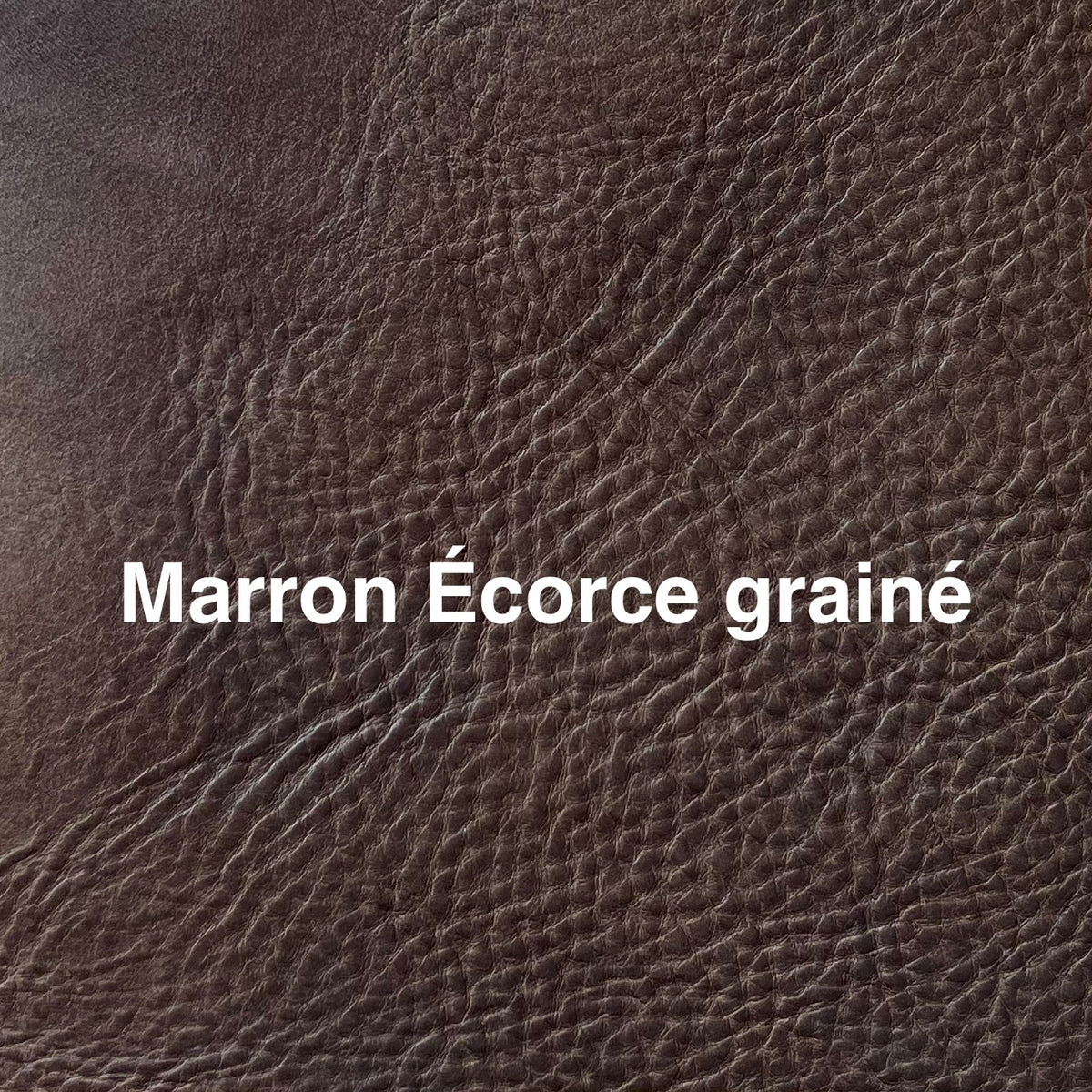 offrir un article en cuir marron foncé