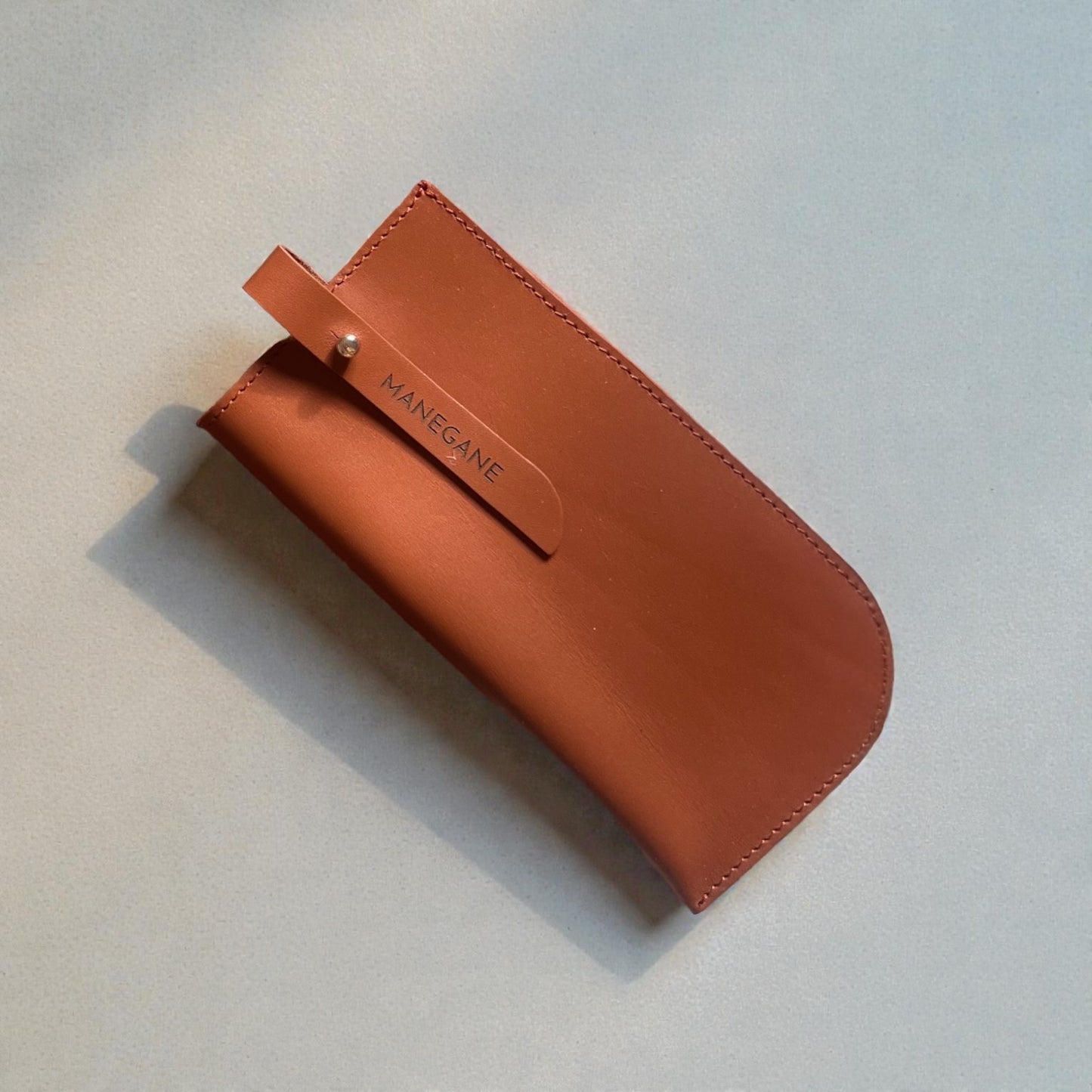 Metallic Water Green Glasses Case