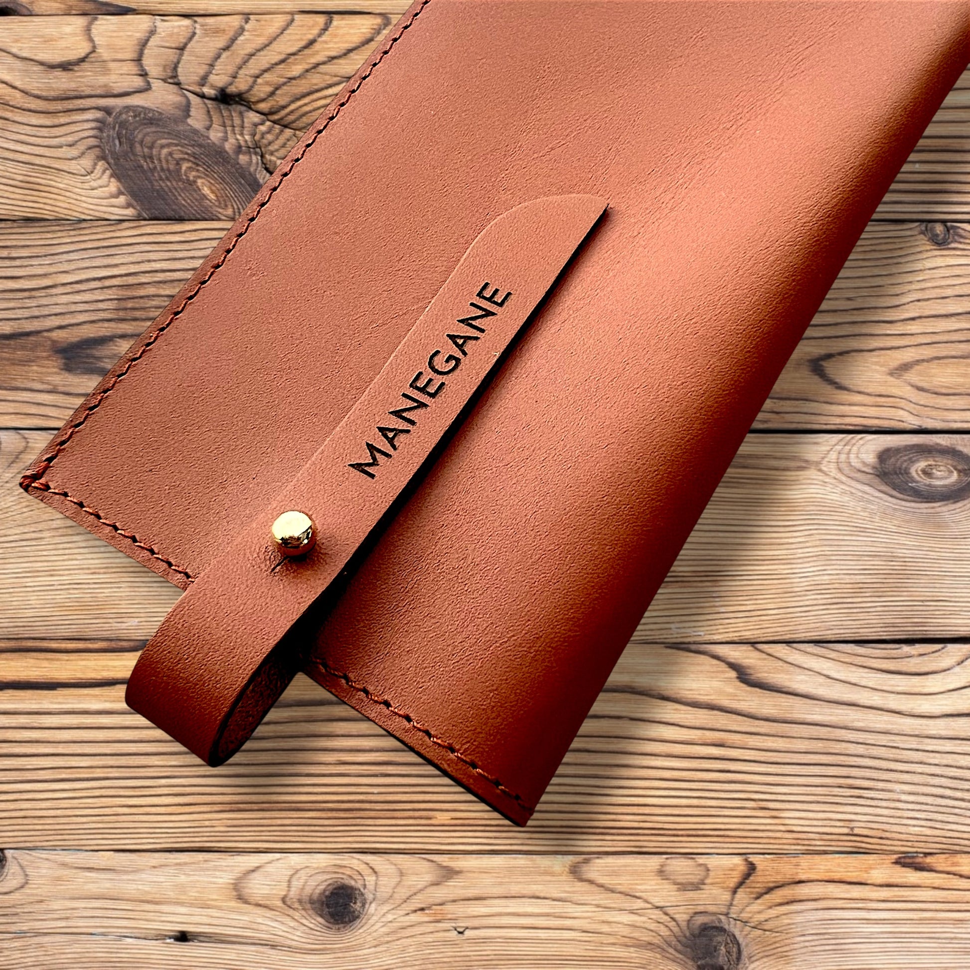 étui à lunette femme cuir caramel