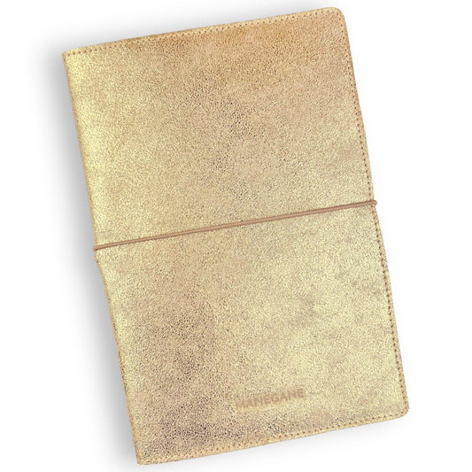 Grand carnet Notebook A5 doré Light Gold