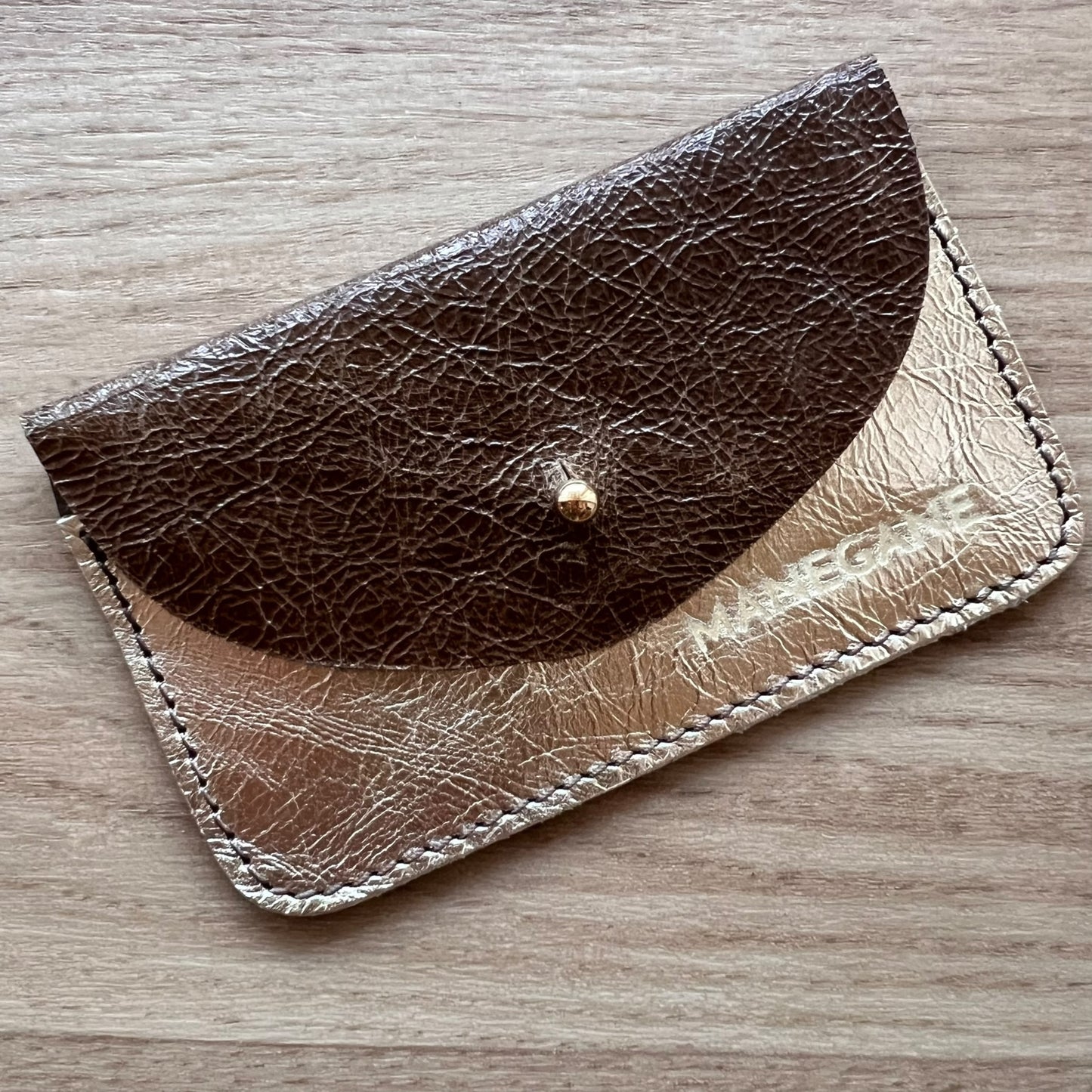 porte carte cuir véritable femme