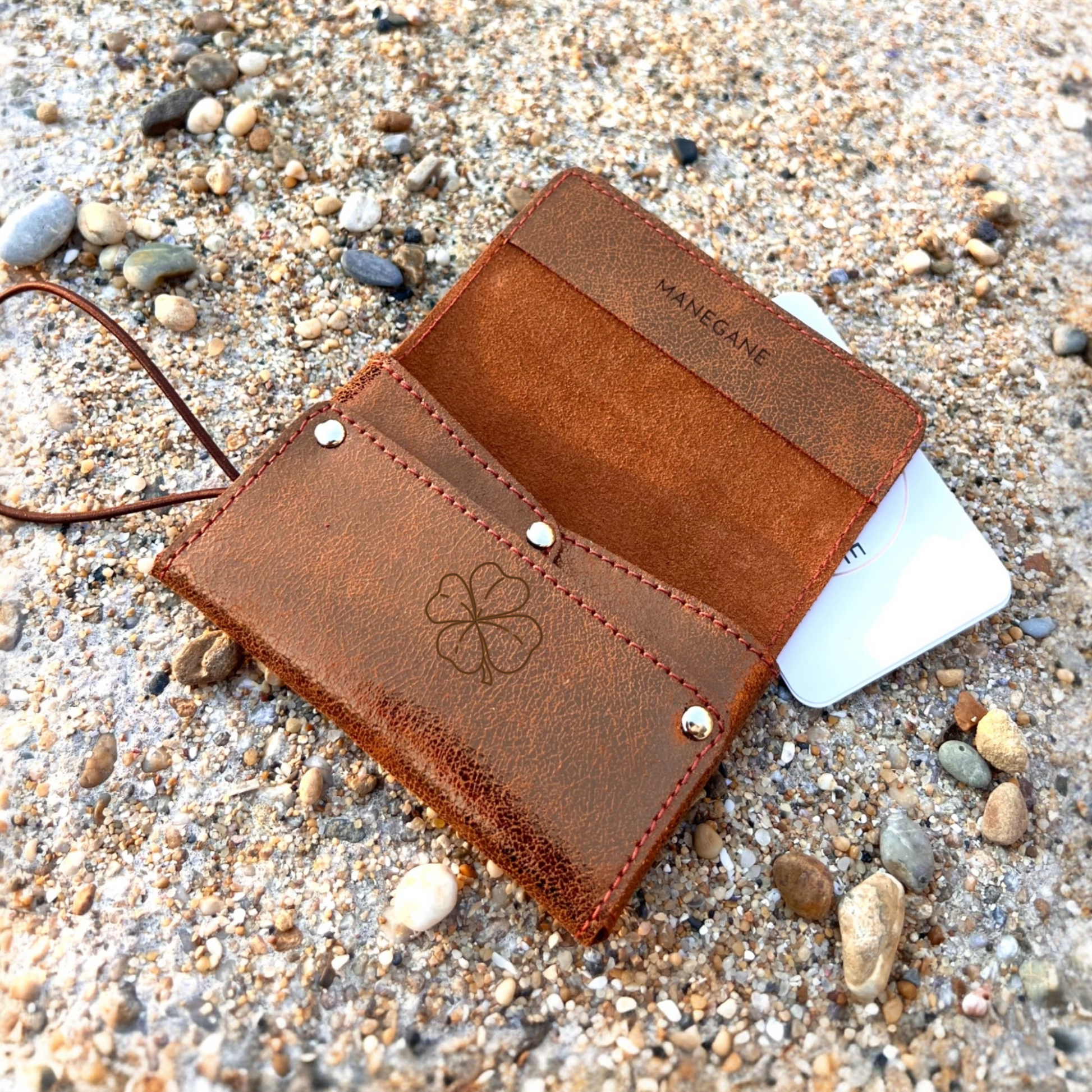 porte-carte cuir gravure personnalisée