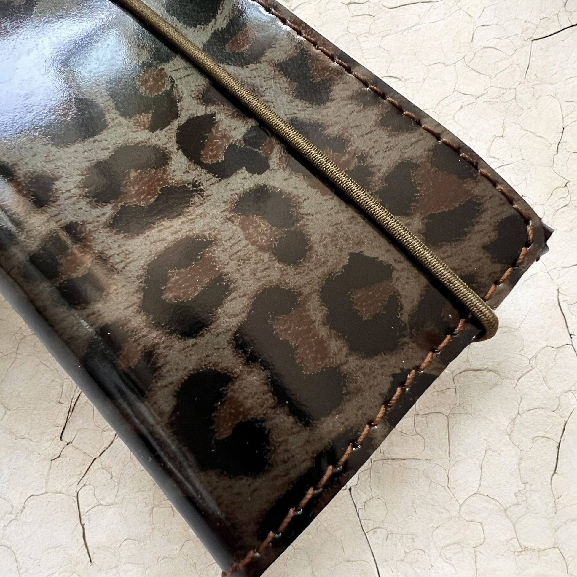 porte-carte leopard