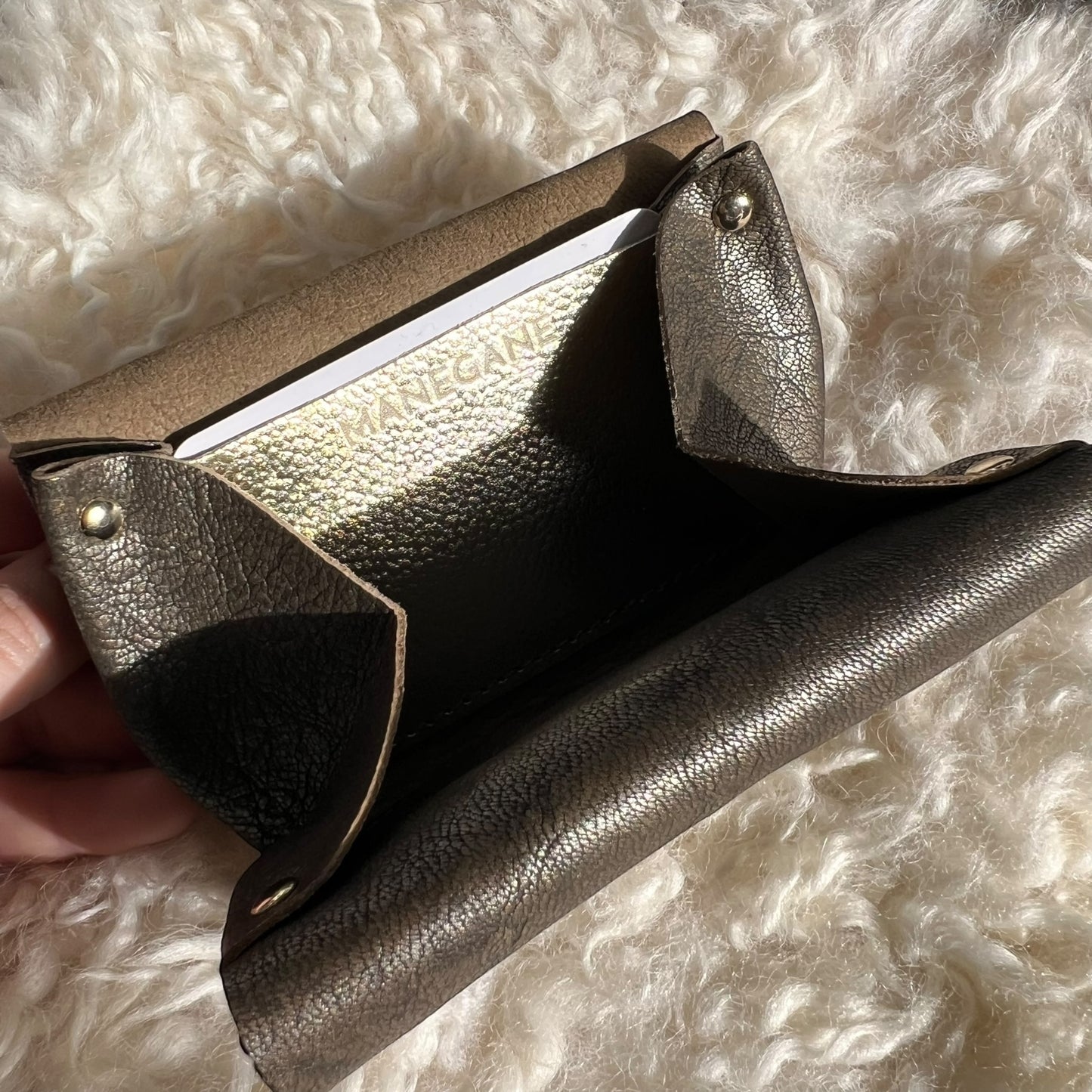 mini porte-monnaie femme kaki