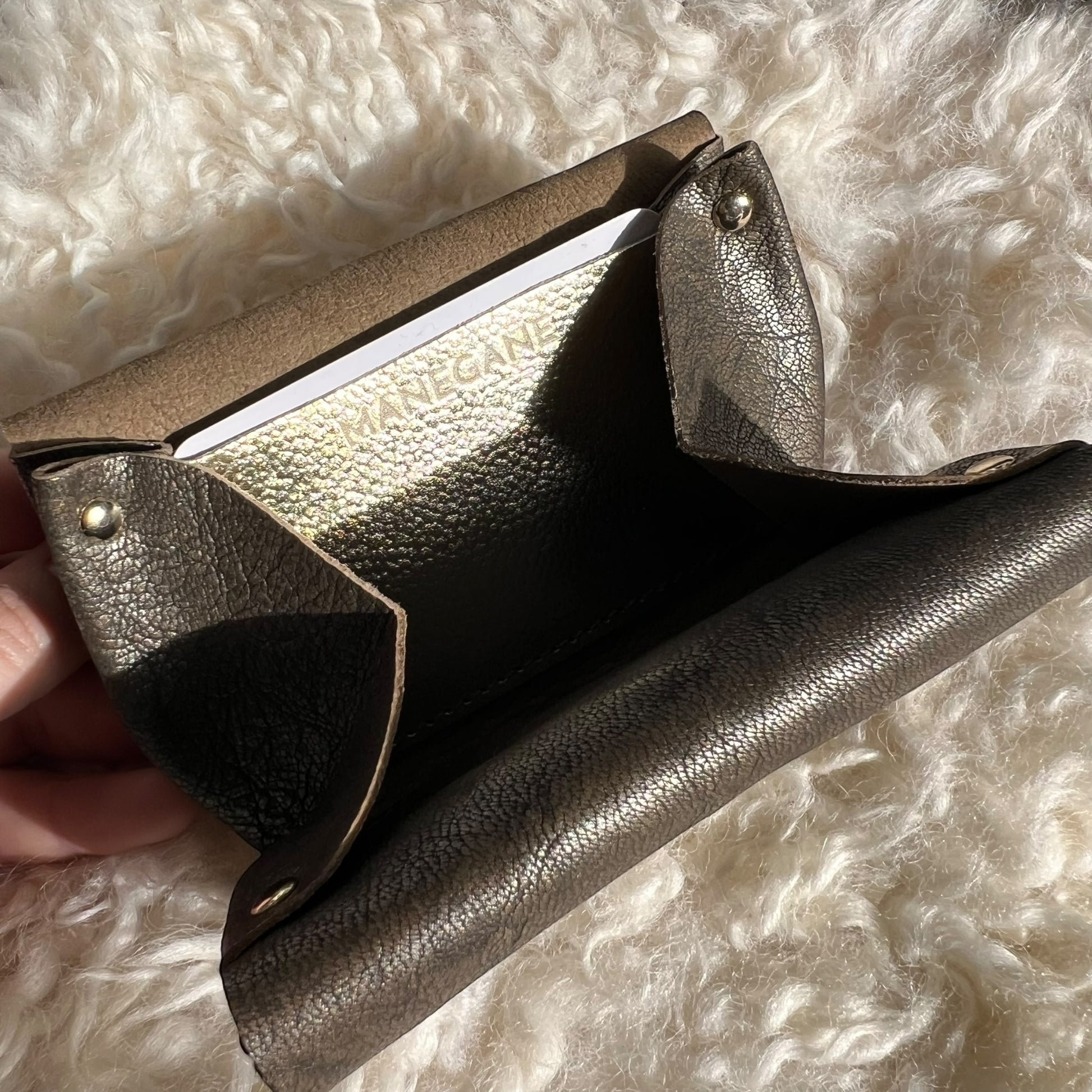 mini porte-monnaie femme kaki