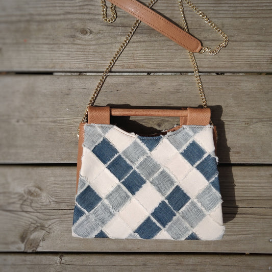 sac Mini 85 Denim Bleach